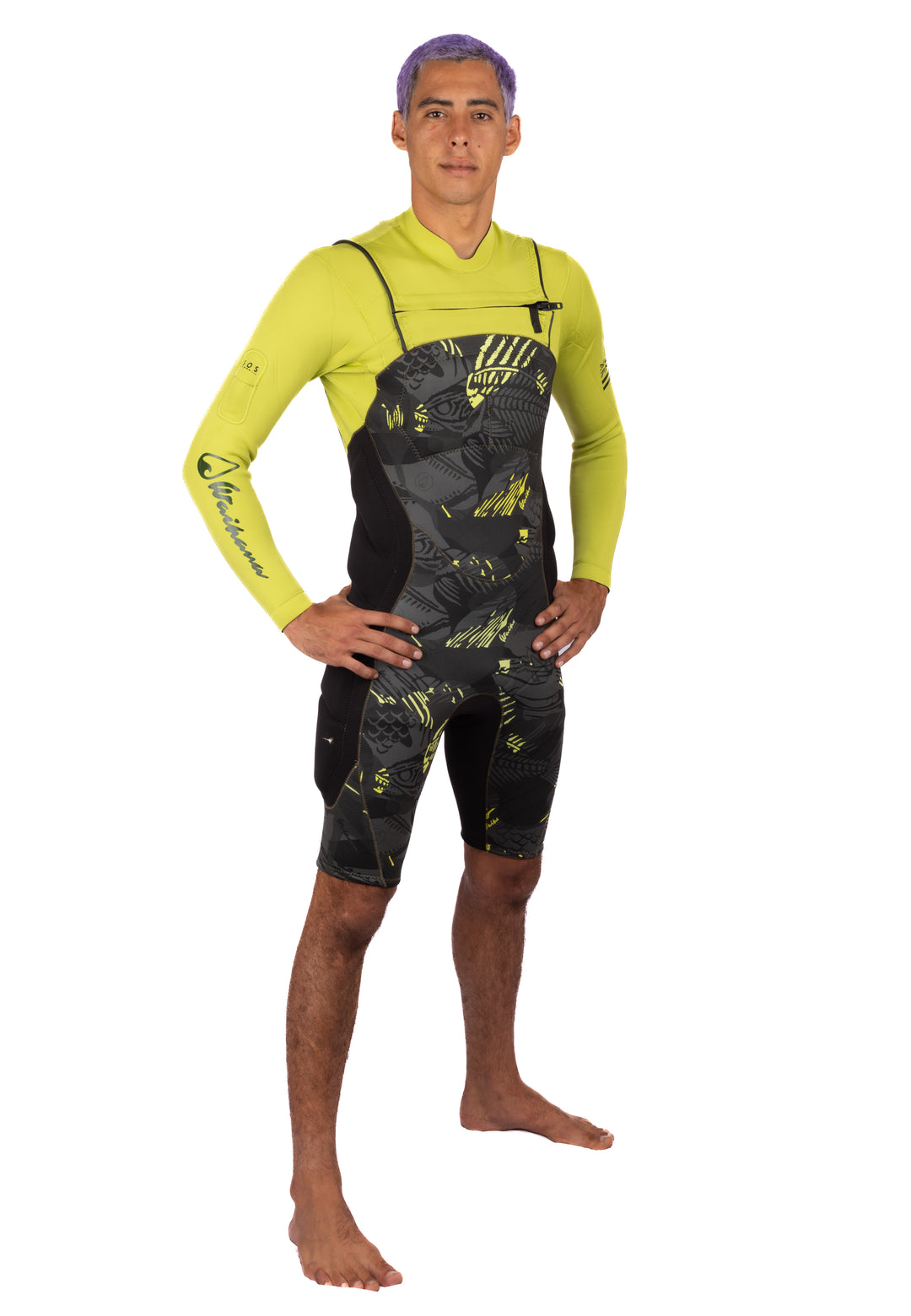 Men's Lime Fishbone Impact Spring Suit